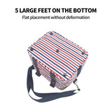 Red Insulated Picnic Bag Thermal Cooler Portable Lunch Food Tote Carry Storage Bag V201-W12583174