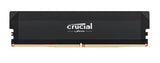 Crucial Pro 16GB DDR5 UDIMM 6000MHz CL36 Black Heat Spreader Overclocking Support Intel XMP V1202-V2-MECD5-1X16G60C36P