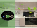 USB Desk Air Purifier, Rechargeable Travel Air Cleaner with ABS Texture V1263-JX-4773