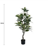 Artificial Bushy Variegated Ficus Tree 120cm V637-DP75261