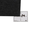 Marlow 20x Carpet Tiles 5m2 Box Heavy Black FR2017-20PC-BK