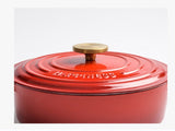 Enamel Cast Iron Pot Cast Iron Casserole/French Oven - 24 CM V957-RLX39671034K