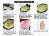 Paraffin wax warmer - Candle wax melting pot with handle and heat-insulating plate - Fast and V1188-MS-313-0984