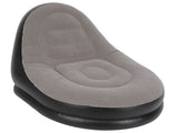 Modern Inflatable Folding Recliner Sofa Chair with Footstool for Living Room Balcony Garden V1294-YM0901-3116200046411