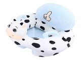 Infant Support Seat with Two Handles Comfortable Plush Cartoon Anti Slip Bottom Infant Learning V1294-YM0901-3116240027511