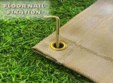 Fire Pit Mat 40" Wood Stove Under Grill Mat for Deck BBQ Fireproof Floor Tent Campsite Insulation V1366-AZ2-W-03644