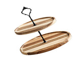 Wood Dessert Stand Rack Environmental Simple Vintage Wooden Dessert Display Tray Stand for Dessert V1294-YM0626-3118220331612