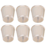 6PCS Modern Simple Chandelier Pendant Lamp Shade Cover Fabric Lampshade for Home Wall Light V1294-YM0901-3119200096211