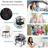 Reliable Professional Premium Breathable Gel Seat Cushion Black Anti-Bedsore Pressure Relief V1189-LC-QP-00259