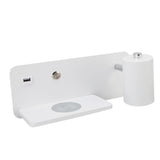 LED Wall Light USB Interface Wireless Charging LED Wall Lamp for Living Room Bedroom 85265V White V1294-YM3119220151211-0421