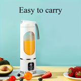 Portable Home Small USB Charging Mixer & Juicer - Easy to Clean, Suitable for Fruit Vegetable Drink, V1102-HEZJ-001
