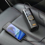 Tire Inflator Portable Air Compressor, 7800mAh 3.7V Battery Electric Air Pump, 2X Faster 160PSI V952-CDSLTCQJ3260NV4SDV9