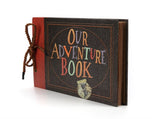 29*19CM 2 Pcs Vintage DIY Scrapbook Photo Album - Our Adventure Book for Travel and Memories V888-ELOSUNG13917