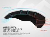 OutdoorMaster Skateboard Bike Helmet for Adults &Youth - Multi-Sport Certified Impact Resistant with XFOM-ORYXBLUEL-CN