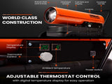 UNIMAC 30KW Portable Industrial Diesel Direct Forced Air Space Heater, Commercial Grade for V219-UMDHVP04A