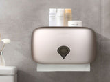 Wall Mounted C-fold Hand Towel Dispenser Waterproof Toilet Paper Tissue Dispenser Holder for Hotel V1294-YM0901-H24396CHG