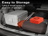 18 inch Traffic Cones, 2PCS Collapsible Orange Cones for Parking, Parking with Reflective Collars, V1259-DP01-A-4427