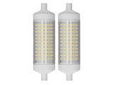 2Pcs R7S LED Light Bulb 118mm Dimmable 15W 154 LEDs Double Ended Floodlight for Home Night V1294-YM0626-3119220175111