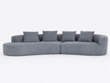 Arco 3 Seater Compressed Sofa V1158-ZE9919-TL1907-21-DGY