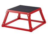 Plyometric Jump Box, 12 Inch Plyo Box, Steel Plyometric Platform and Jumping Agility Box, Anti-Slip V952-TXTD12YCGTHSLFMPHV0