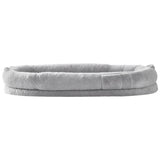 Human Dog Bed 1720x890x250 mm Human Size Dog Bed Washable Faux Rabbit Fur V952-RLGCQBWTYXDMHL7V8V0