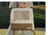 cat cage, foldable cat cat travel cage, Australian pet supplies, cat kennel, mesh cat V1106-135-WHI-56685