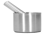 Mortar Pestle Set Stainless Steel Manual Garlic Mill Grinder Crusher Kitchen Tool Gadget V1294-YM0721-3118210033811