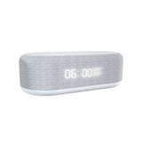Bluetooth Wireless Speaker, Fast Charging, LED Display, USB Charger, Dimmable Night Light, Alarm V1192-AZ-W-2755