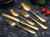 Silverware Set, 4 Piece Stainless Steel Flatware Set,Kitchen Utensil Set Service for 4, Tableware V1370-AZ4-06248