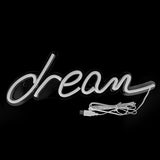 Distinctive Dream Shape English Letters LED Light Home Party Wedding Decorative Light V1294-YM0901-3119200017011