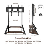 Adjustable Floor TV Stand for 40-75" LCD LED V178-62250