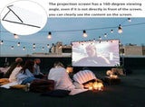 Universal White Portable Projection Screen Cloth for Home Theater and Business Presentations V1370-AZ4-08775