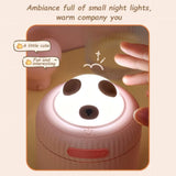 Cute Kawaii Desk Lamp Foldable Desk Lamp Cartoon Bear Atmosphere Night Light Portable USB V1366-AZ2-W-10059