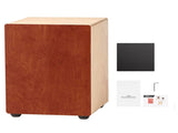 Cajon Box Drum, with Internal Guitar Strings, Lightweight Wooden Percussion Box, Portable V952-MXGCGKJTXWBXZSUG4001V0