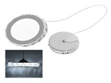 Crystal Chandelier Hanging Lamp Pendant Lamp for Dining Room Kitchen 12W White Light 85-265V V1294-YM0901-3119210035111