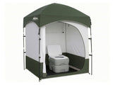 Weisshorn 20L Portable Camping Toilet Shower Tent Changing Room Outdoor Loo Set TENT-CR-SIN-TOILET-20L
