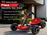 Rollplay Flex Kart 6V Electric Ride-On Foldable Kids Racing Go Kart HUN3204