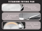 Titanium Pan,100% Non-toxic Titanium Pan,Non Stick Chemical-Free,Extreme Heat-Resistant & Lasts a V1189-LWWAL-20260401-06917-2