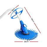 Aquabuddy Pool Cleaner Automatic Vacuum Swimming Floor Climb Wall Pool 10M Hose PO-CL-ROUND-DIA