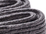 97% Merino Wool Crew Socks for Men & Women 2 Pairs Classic Rib, Thick Wool Socks for Hiking, Work, V1258-DP02-F-515