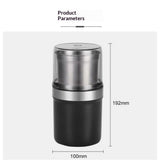 Electric Coffee Grinder and Spice Grinder with 1 Stainless Steel Blades Removable Bowls Juicer wall V1192-AZ-W-9211