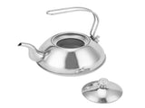 Stainless Steel Teapot with Tea Infuser Thickened NonMagnetic Kettle for Home Office V1294-YM0901-3118210163812