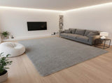 230x160cm Floor Rugs Large Shaggy Rug Area Carpet Bedroom Living Room Mat - Grey V63-832211
