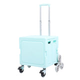 Portable Rolling Crate Thickened Strong Load Bearing PP Iron Aluminum with 8 Wheels Mobile Folding V1294-YM0901-3117230352512