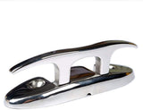 Boat2 Pcs Folding Cleat 4-1/2" Flip-up Dock Marine Grade 316 Stainless Steel with Screws V1259-DP01-A-1361