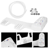 3/8 Thread Bidet Attachment Hot and Cold Water Double Nozzle Toilet Bidet Sprayer Standard V1294-YM0901-3112200091111