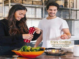 Wooden Pepper Mill Salt and Pepper Shaker with Adjustable Ceramic Rotor 2pcs Red V1188-TSFD-6710-1