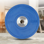 20KG PRO Olympic Rubber Bumper Weight Plate V63-783795