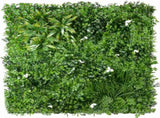 Luxury White Oasis Vertical Garden / Green Wall UV Resistant 1m x 1m V637-DP1008038