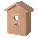 Window Bird House with Strong Suction Cup, Wooden Birdhouse, Clear Window Bird Feeder, Outdoor Birds V1366-AZ2-W-12665